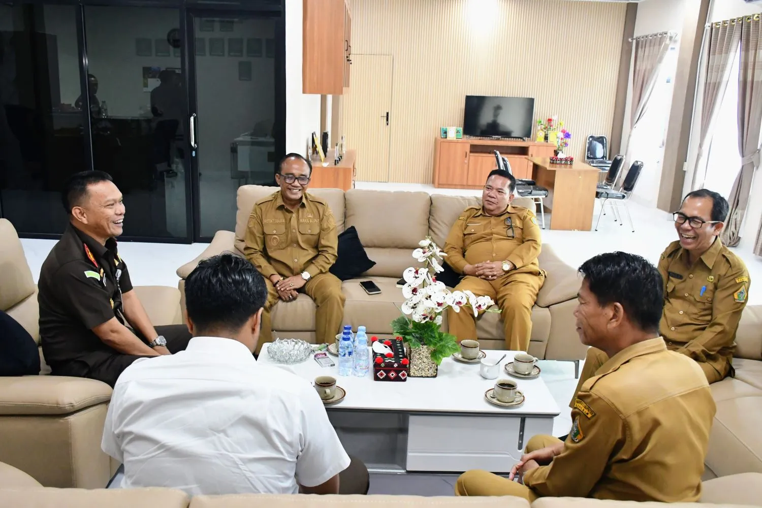Wabup Samosir Perkuat Sinergi dengan Kejari