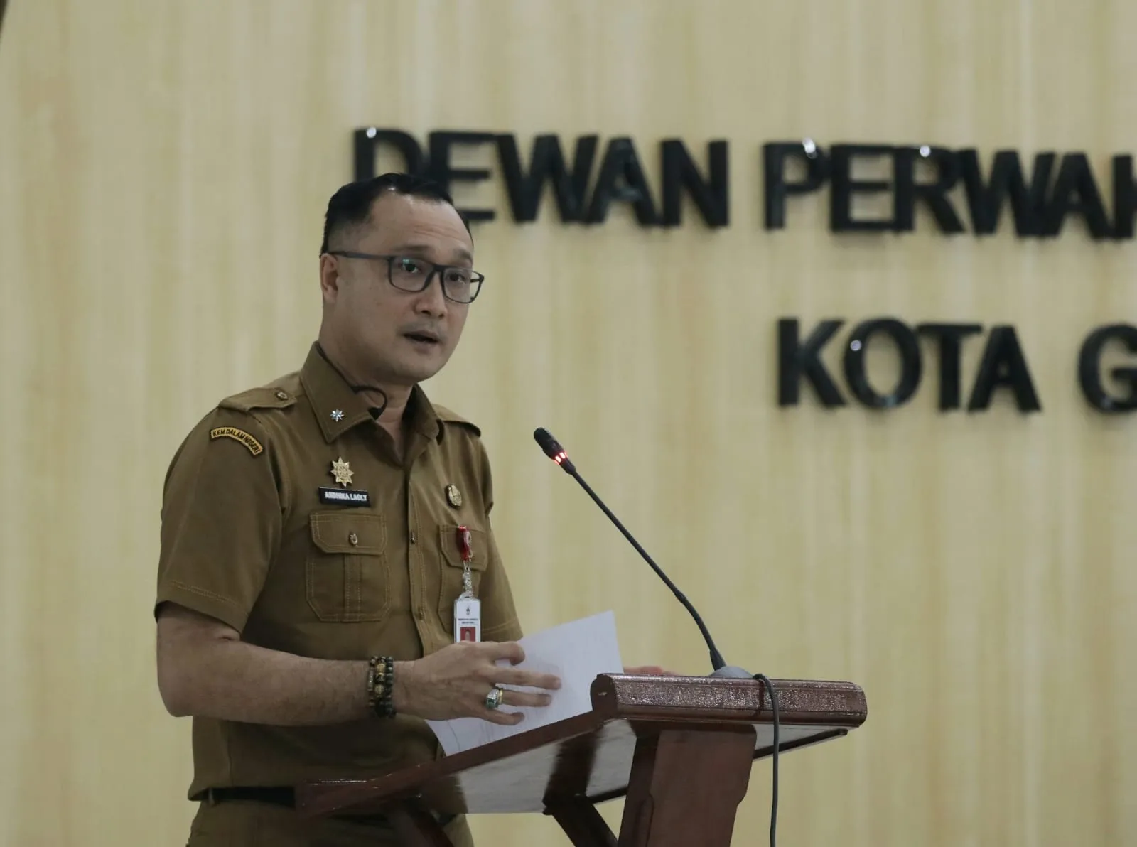 Pemko Gunungsitoli Sampaikan Jawaban atas Pandangan Umum Fraksi, Persiapkan Pilkades Serentak 2027