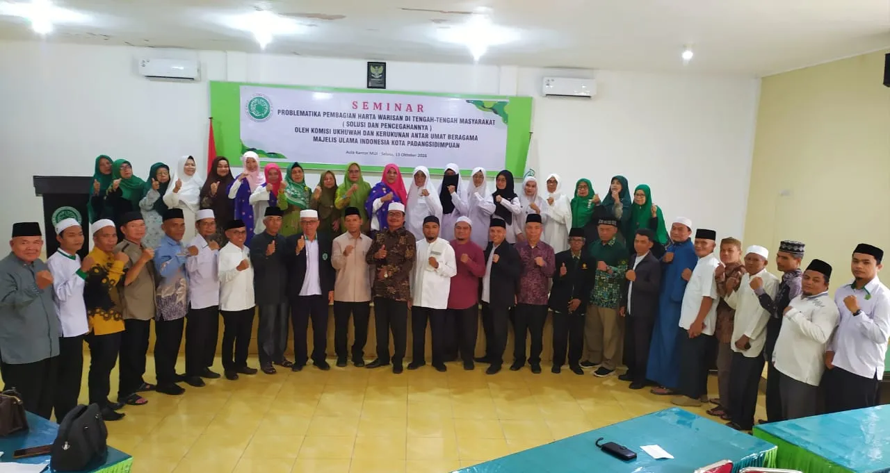 MUI P. Sidimpuan Bahas Problematika Pembagian Harta Warisan, Hindari Sifat Zalim