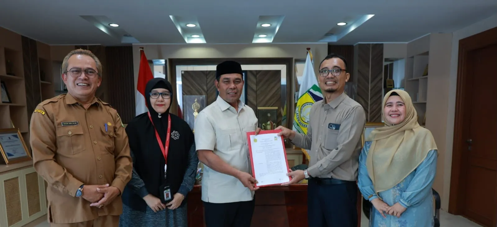 Pemkab Aceh Besar dan Unmuha Perkuat Sinergi Pembangunan dan SDM