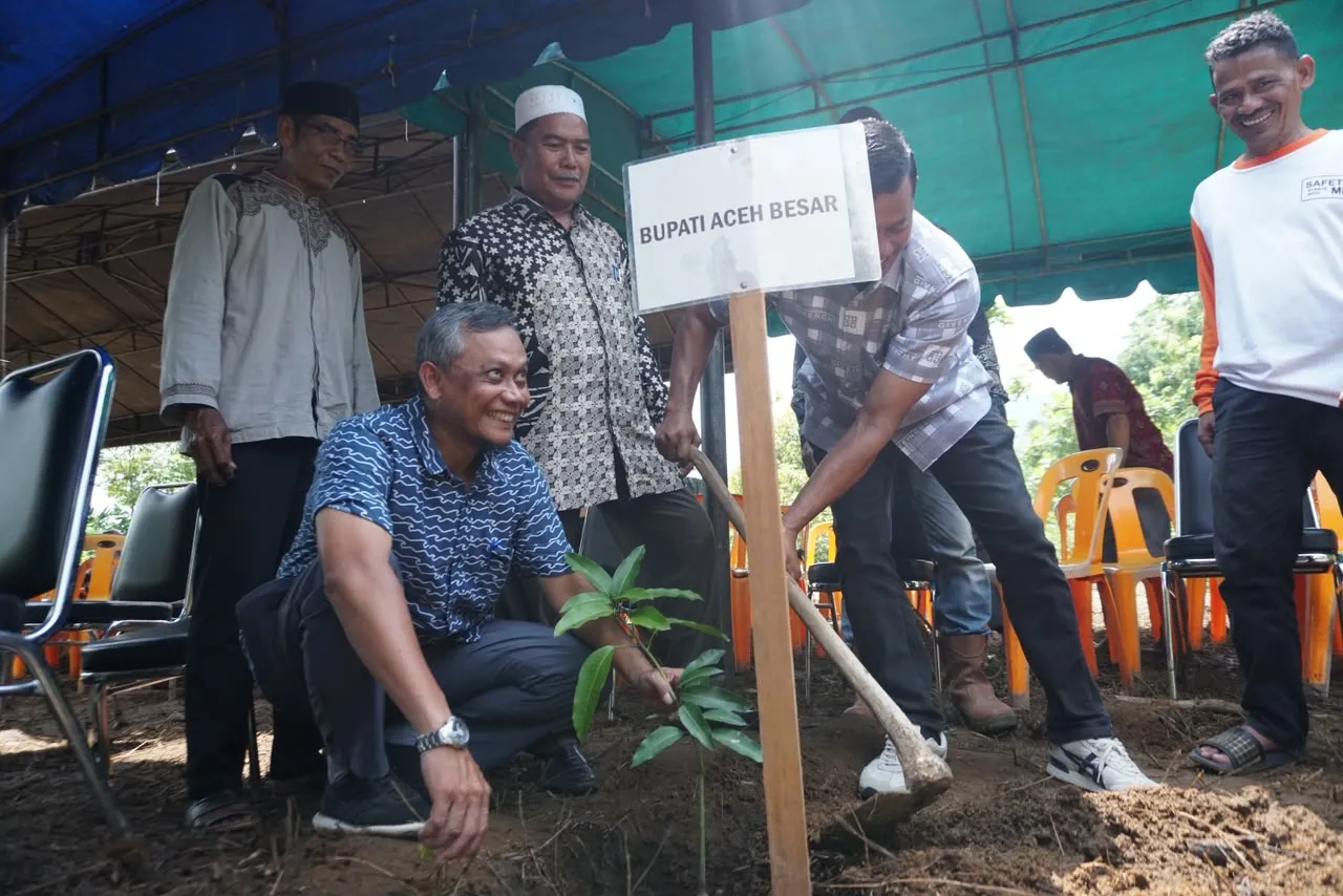 Kadistan Aceh Besar Apresiasi Kelompok Tani Jeumpa Gadeng, Dorong Pengembangan Pertanian