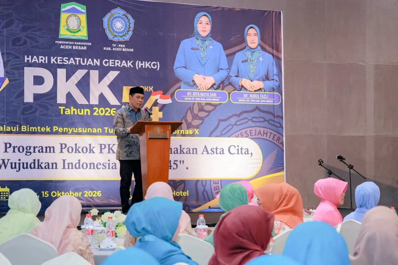 Bupati Aceh Besar Minta Kader PKK Fokus Turunkan Stunting