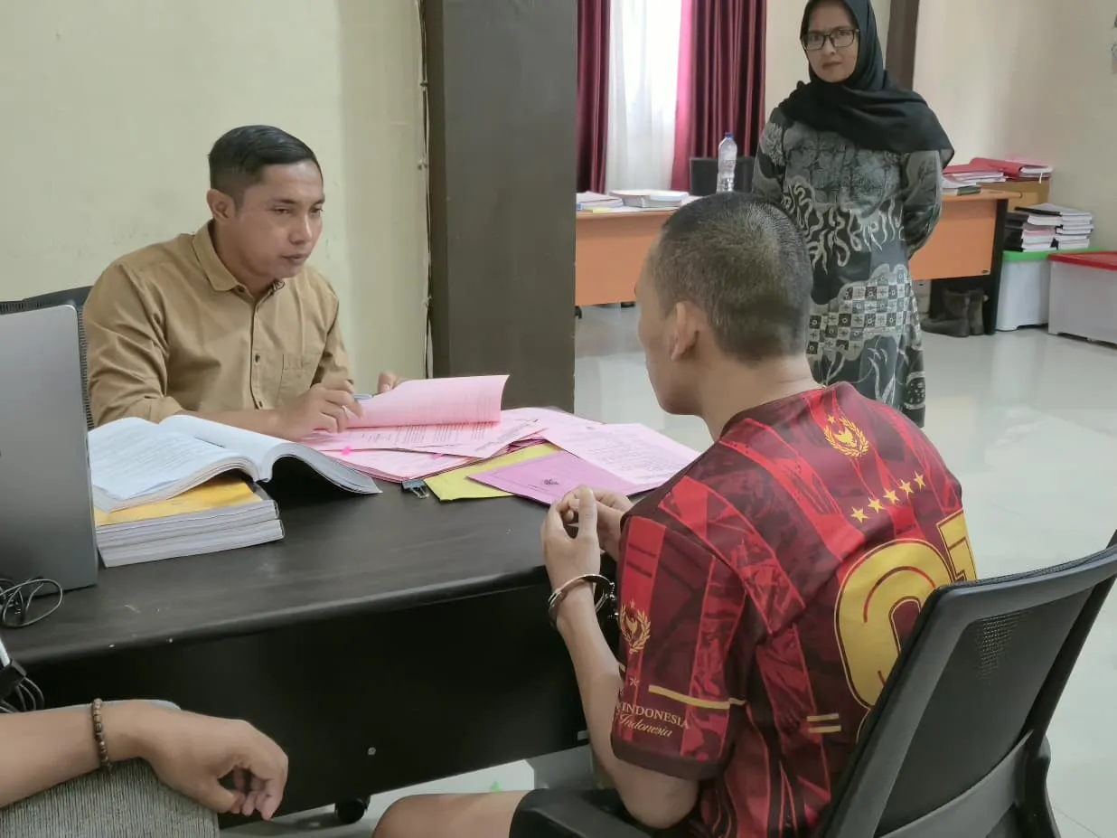 Berkas Lengkap, Tersangka Kasus Rudapaksa Anak di Abdya ke Jaksa
