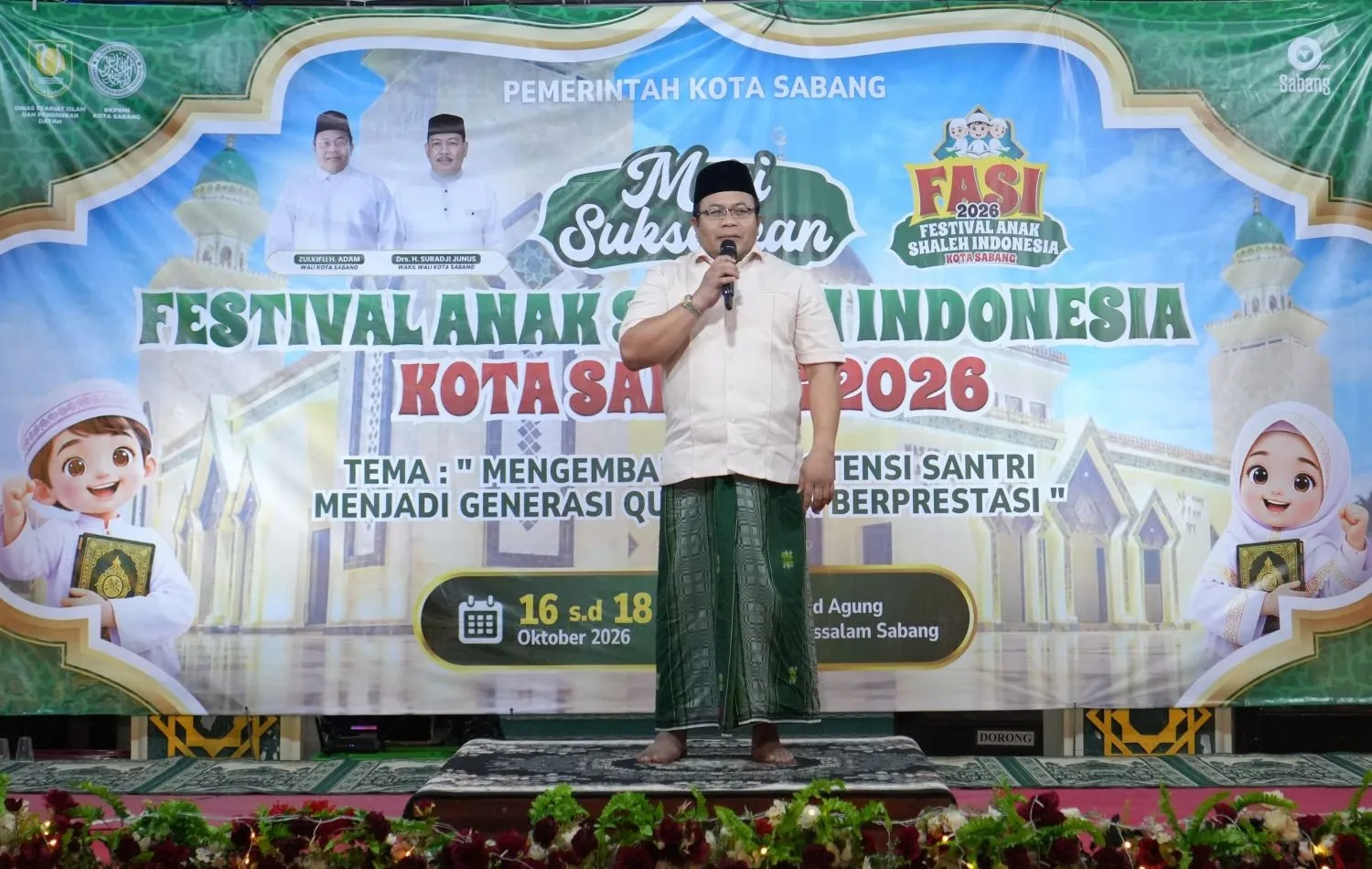 Wali Kota Sabang Buka FASI 2026, Tekankan Pentingnya Pembinaan Generasi Qurani
