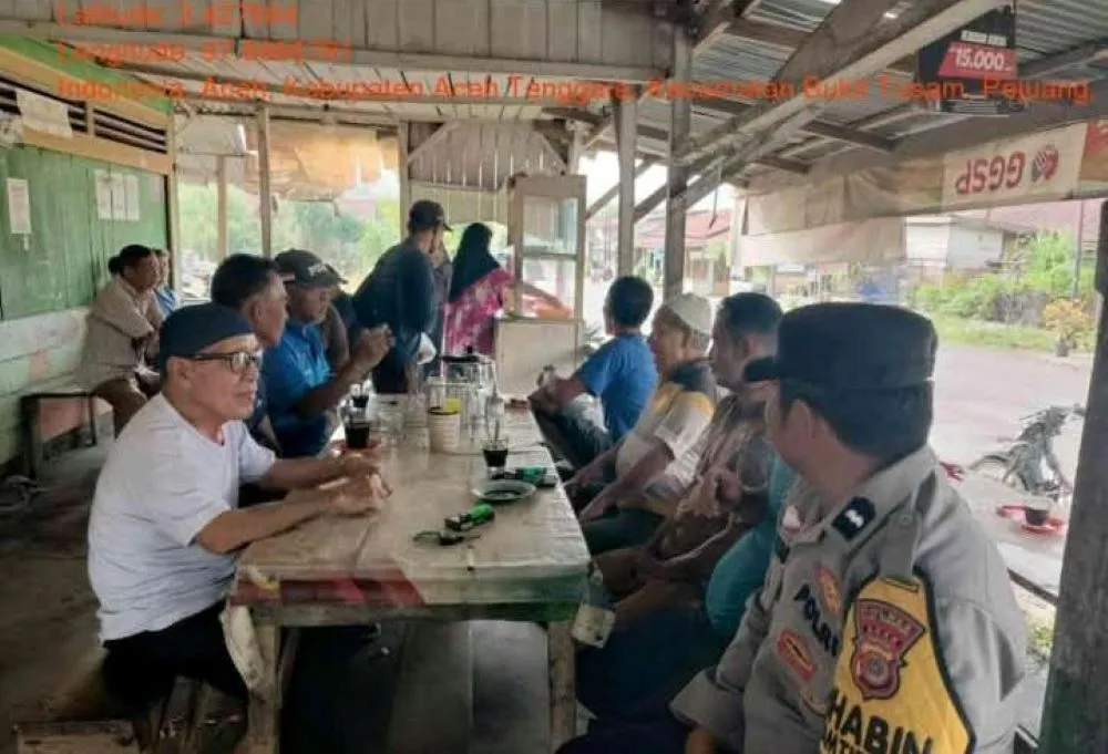 Polsek Bukit Tusam Ajak Warga Cegah Karhutla