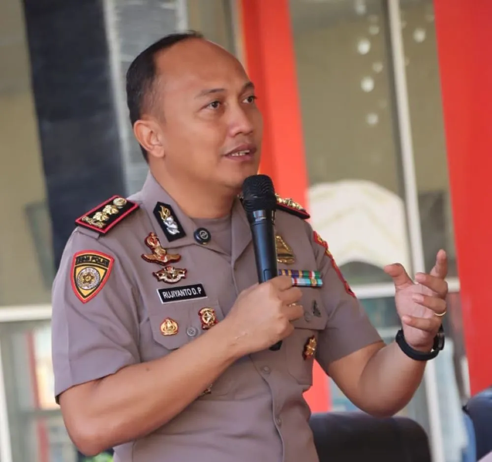 Kapolres Agara Pastikan Strong Point Berjalan Optimal
