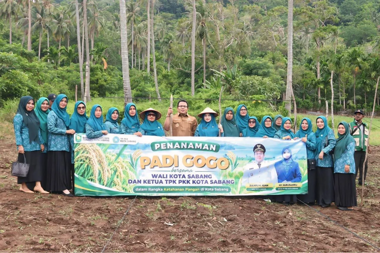 Wali Kota Sabang Minta Pendampingan Petani Padi Gogo Diperkuat