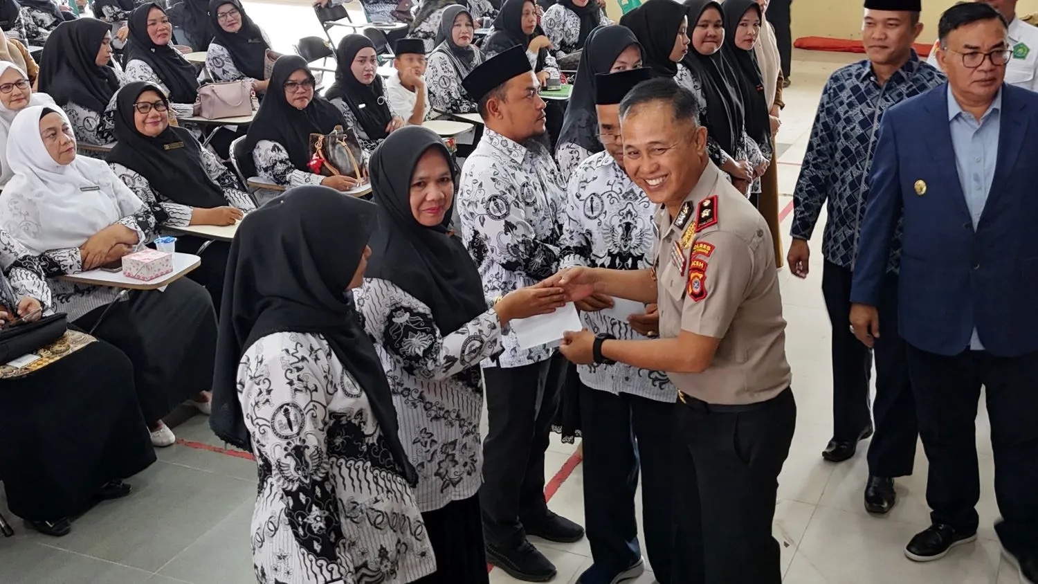 Wakapolres Aceh Tenggara Hadiri Pelantikan Pengurus PGRI 2024–2029