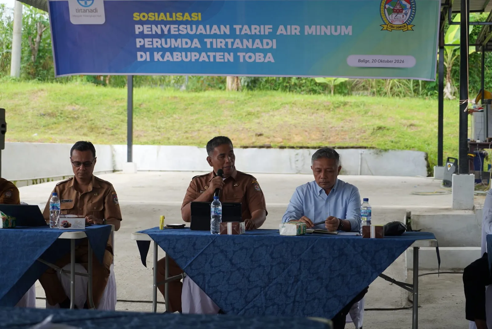 Pemkab Toba Harapkan Penyesuaian Tarif Air Tirtanadi Diikuti Peningkatan Mutu Pelayanan