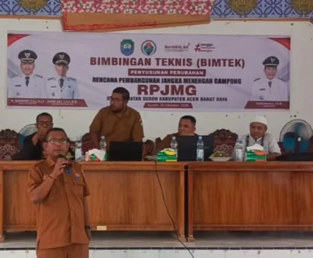 Perubahan RPJMG Harus Berorientasi pada Kebutuhan Warga dan Visi-Misi Bupati Abdya