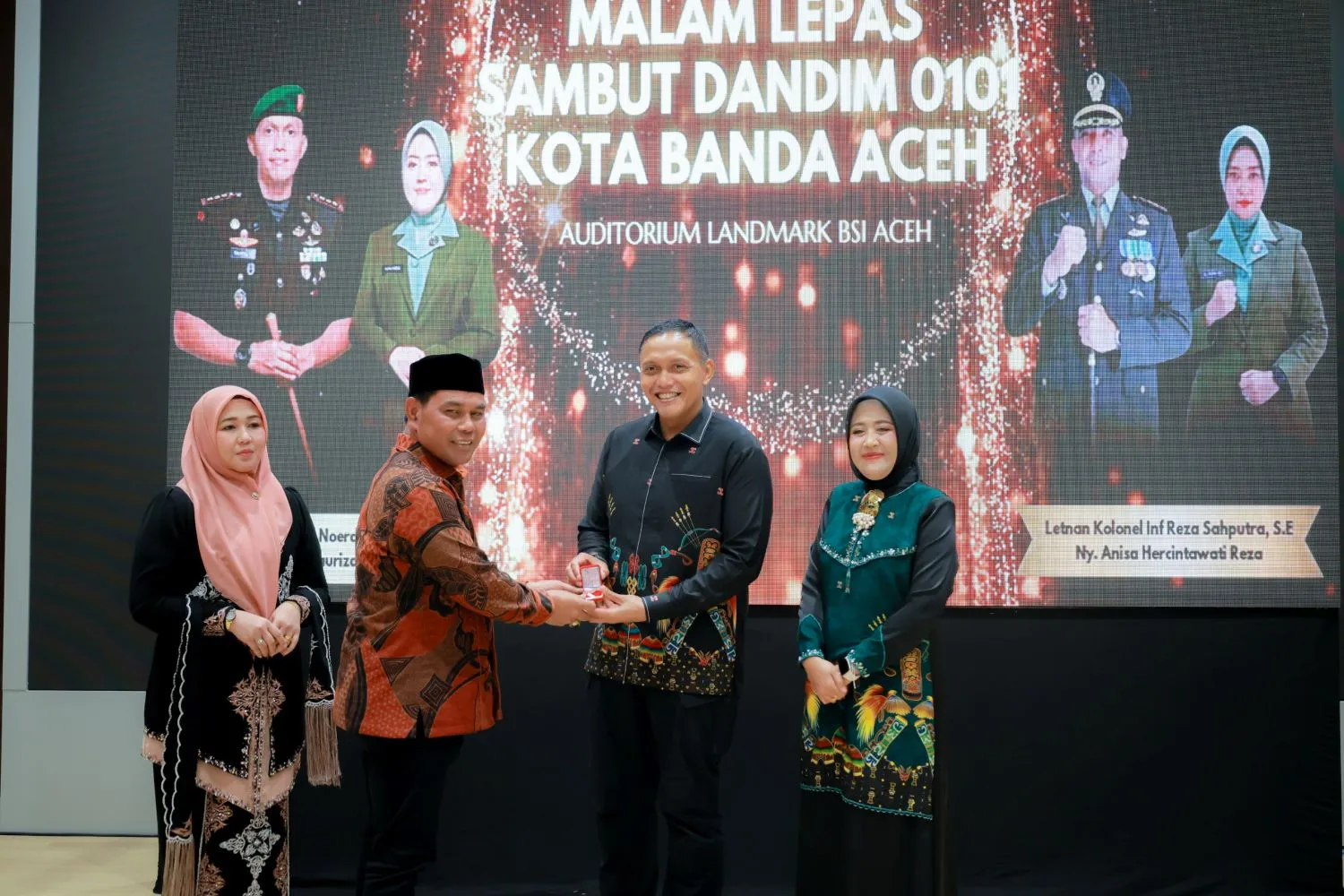 Bupati Aceh Besar Sambut Dandim Baru, Lepas Kolonel Faurizal dengan Doa dan Kenangan Hangat