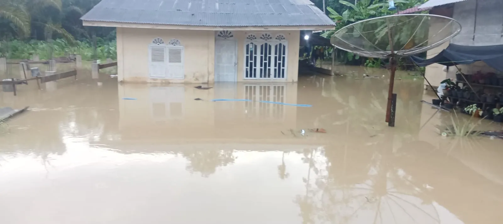 Dua Kecamatan dan 11 Desa Terendam Banjir di Nagan Raya