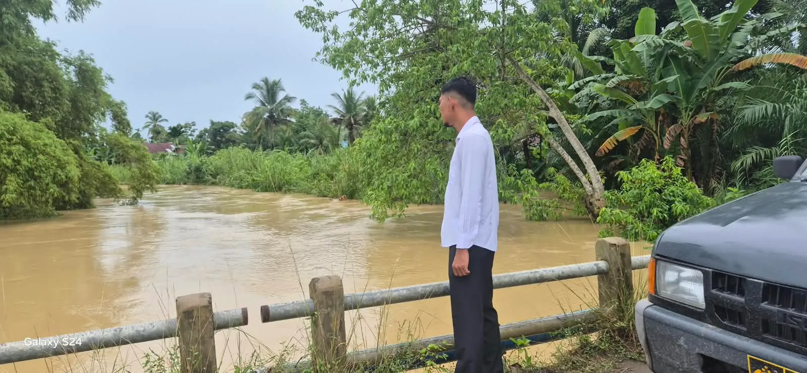 Banjir Rendam 12 Gampong di Matangkuli, Debit Air Sungai Masih Meningkat