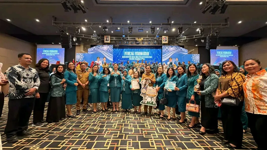 TP PKK Samosir Raih Juara Harapan II UP2K PKK Tingkat Sumut