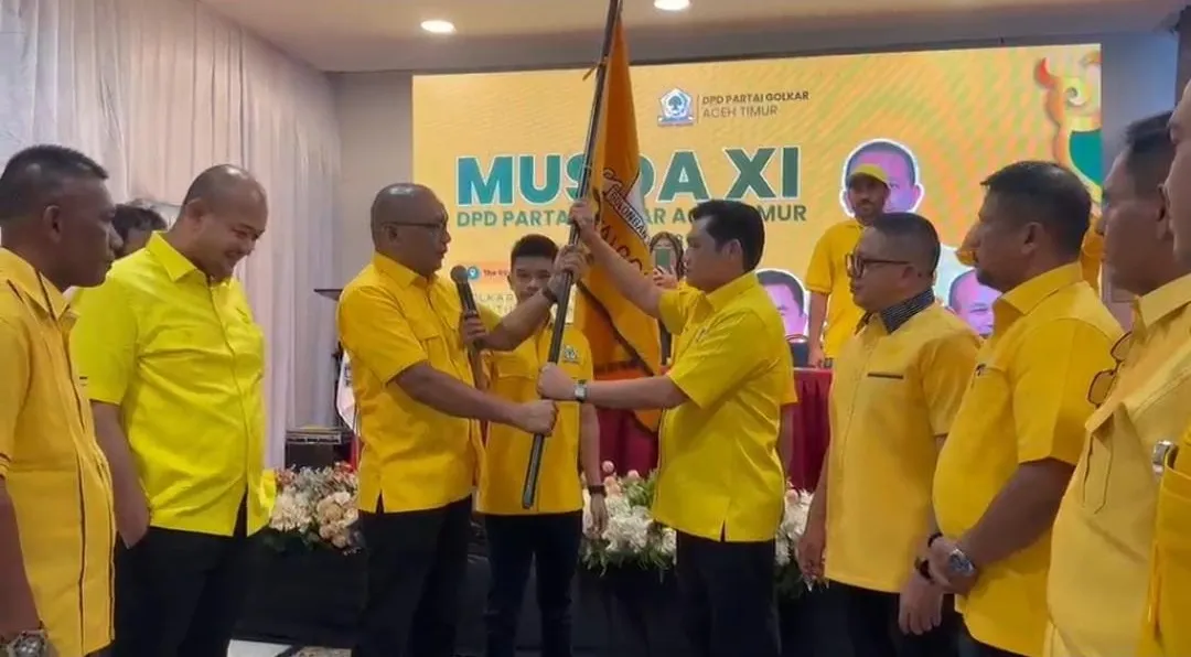 H. Ilham Pangestu Pimpin DPD Partai Golkar Aceh Timur Periode 2025–2030