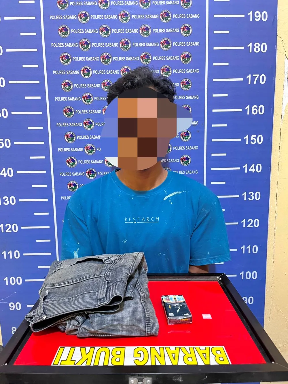 Satresnarkoba Polres Sabang Amankan Pria 34 Tahun Terkait Dugaan Kasus Sabu