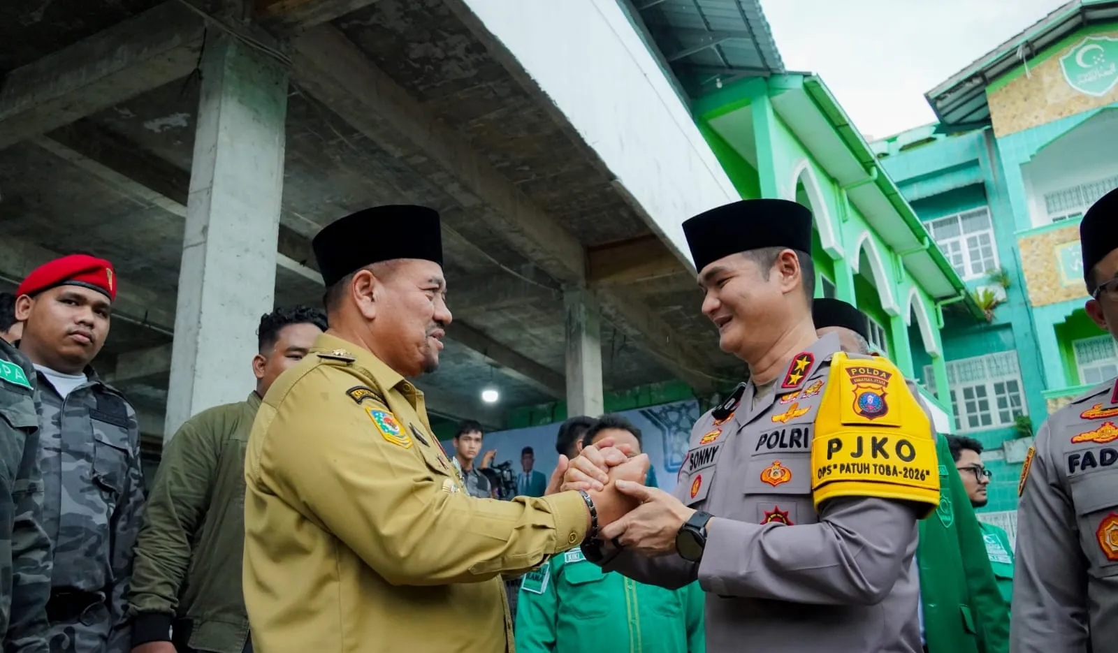 Bupati Batubara Hadiri Silaturahmi Kapoldasu Bersama Al Washliyah