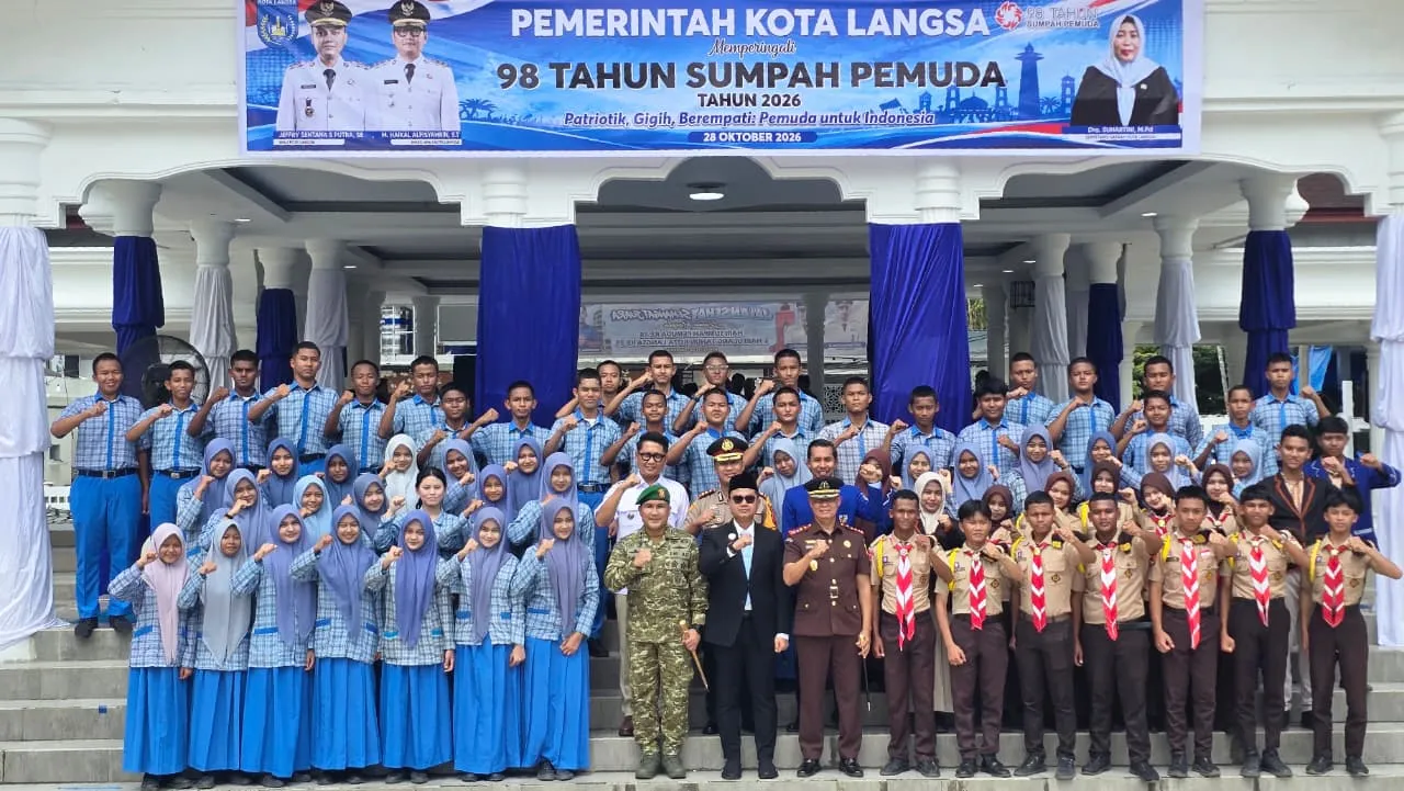 Pimpin Upacara HSP ke-98, Wali Kota Langsa Teguhkan Semangat Patriotisme dan Persatuan