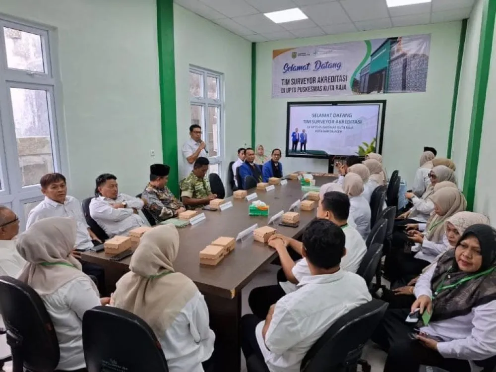 Dinkes Banda Aceh Buka Survei Akreditasi Puskesmas Kuta Raja, Dorong Mutu dan Keselamatan Pasien