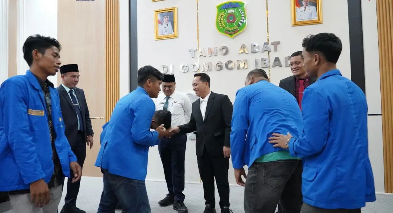Bupati Padanglawas Buka Ruang Sinergi dengan PMII untuk Kemajuan Daerah