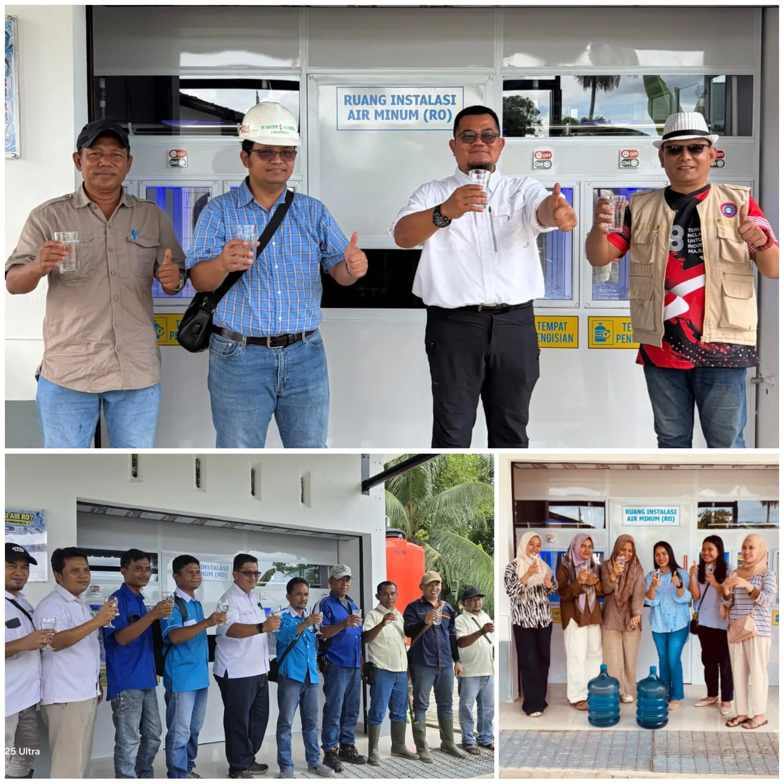 PT Socfindo Seumayam Sediakan Air Minum Gratis bagi Karyawan