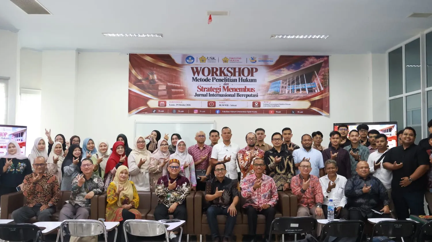 Pascasarjana FH USK Perkuat Kualitas Penelitian dan Publikasi Ilmiah Mahasiswa
