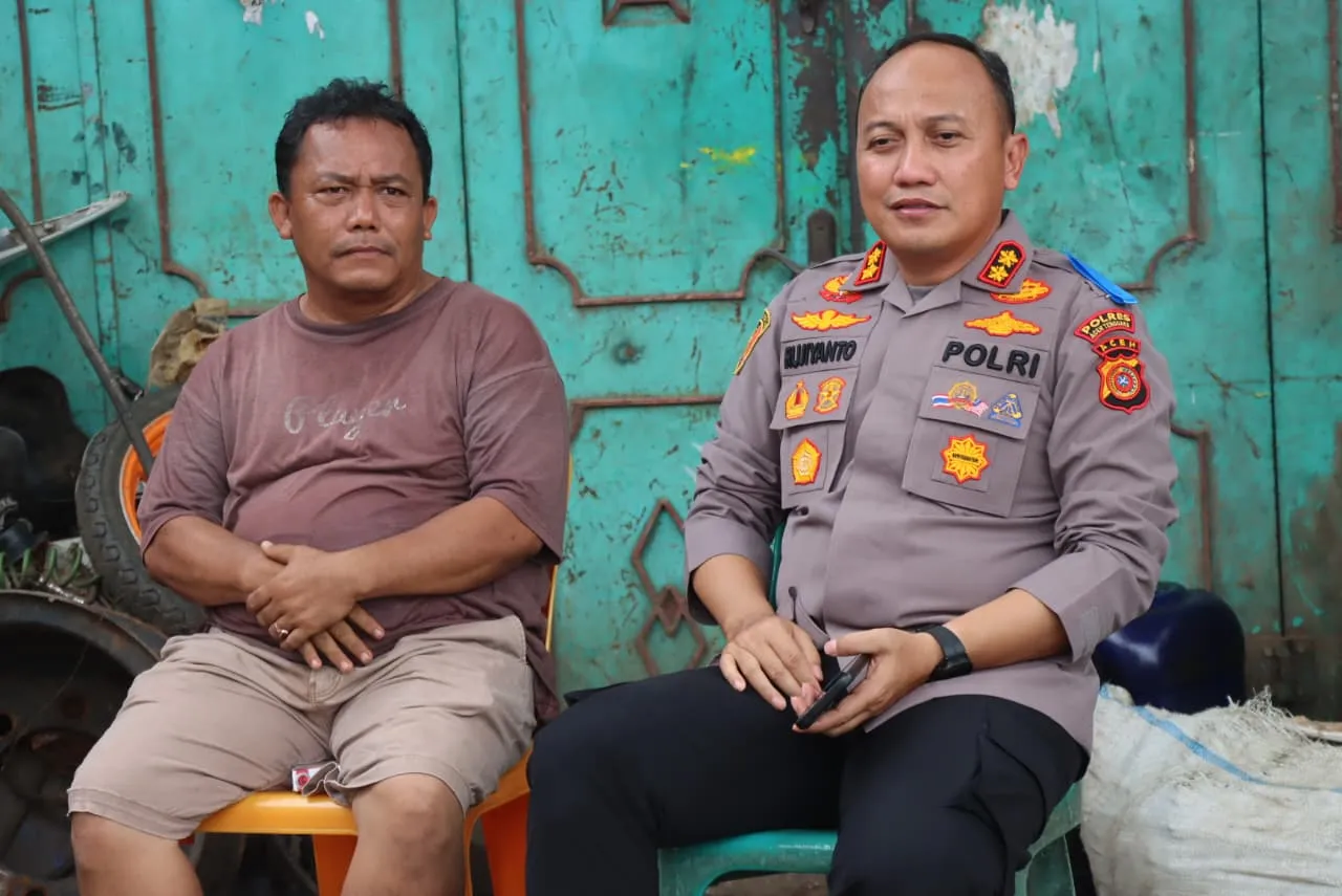 Saat Kapolres Duduk Bersama Pemulung, Asa Kemandirian Itu Tumbuh