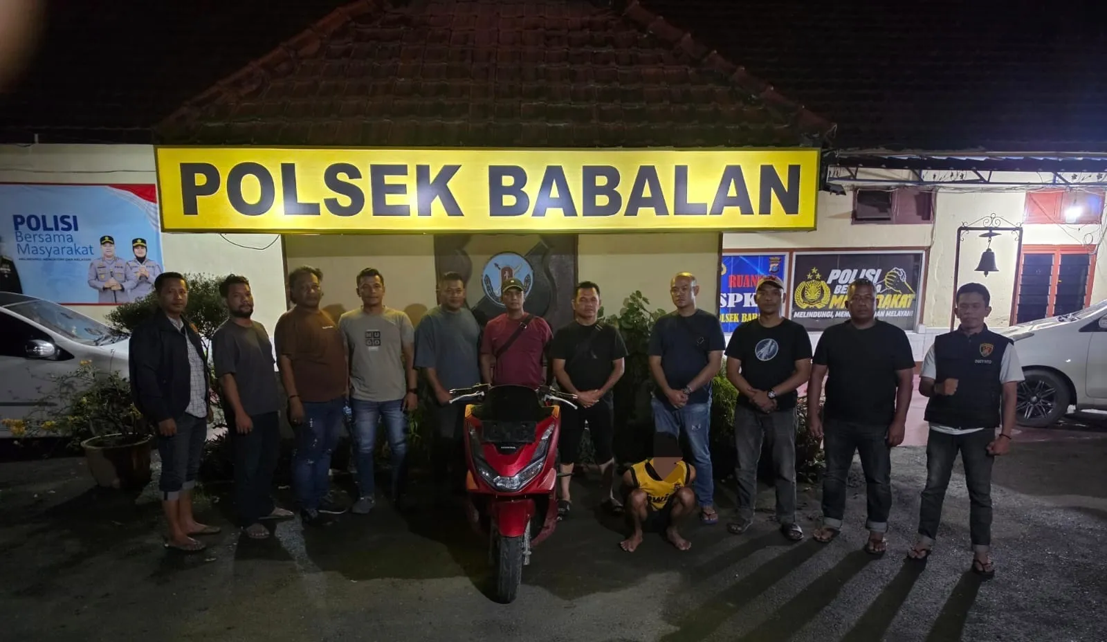 Polres Aceh Tamiang Amankan Terduga Pelaku Curanmor Di Langkat