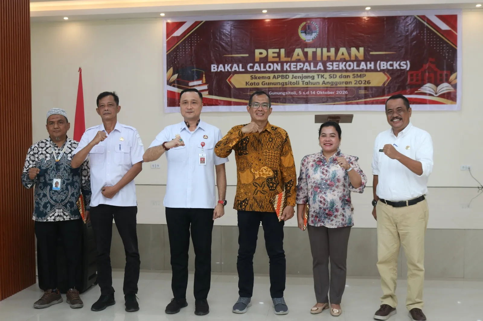 Pelatihan BCKS Gunungsitoli Tuntas, Siapkan Calon Kepala Sekolah Berintegritas dan Inovatif