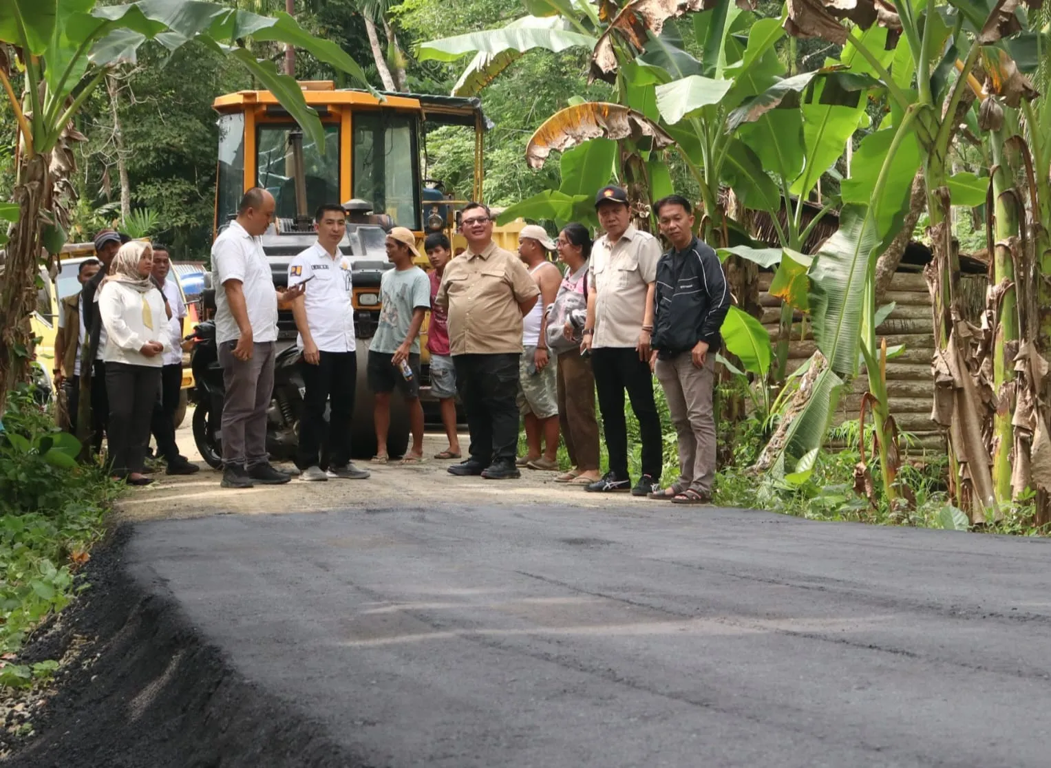 Wali Kota Gunungsitoli Tinjau Penanganan Infrastruktur Jalan Ruas Helefanikha–Tetehösi II
