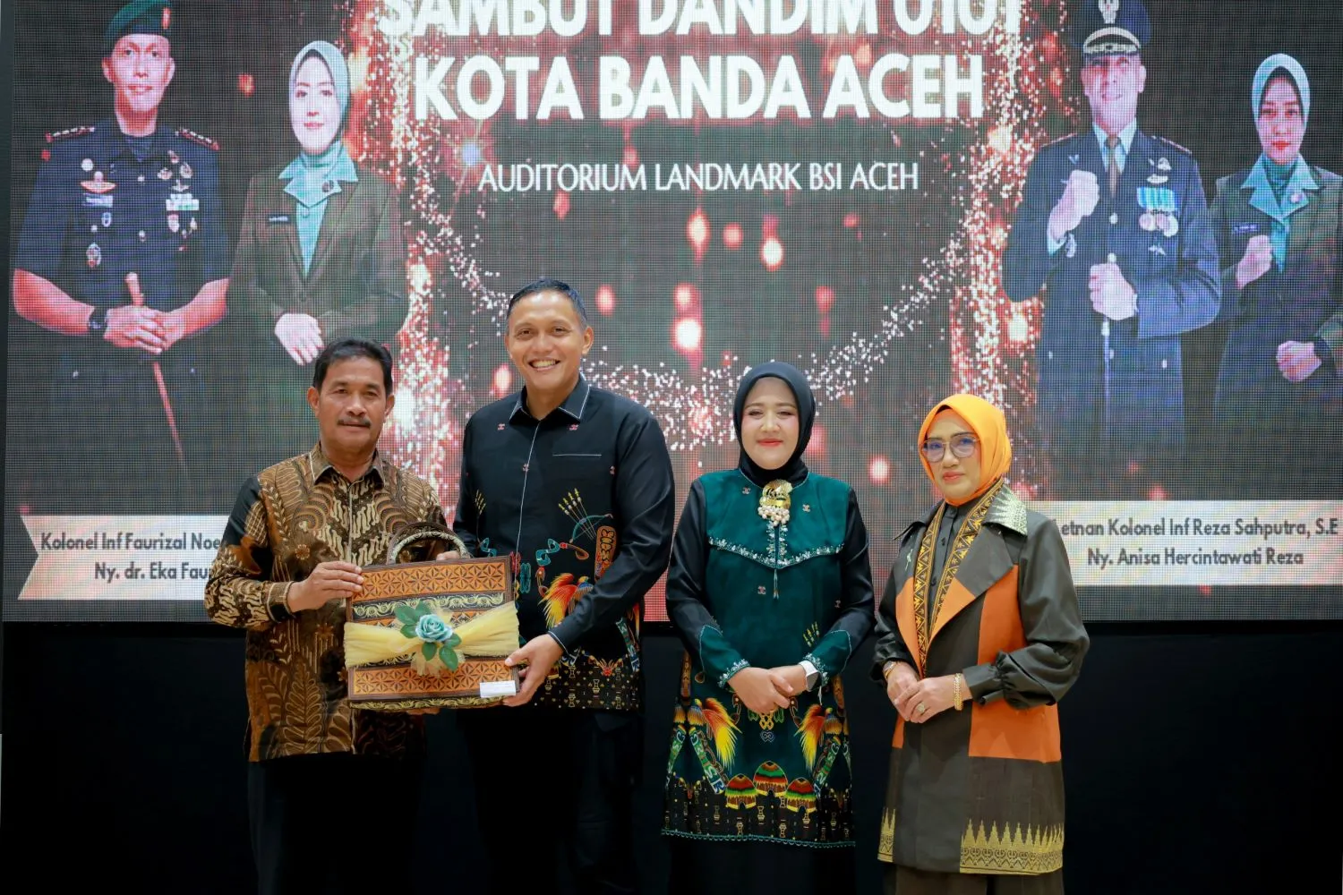 Bupati Aceh Besar Sambut Dandim Baru, Lepas Kolonel Faurizal dengan Doa dan Kenangan Hangat