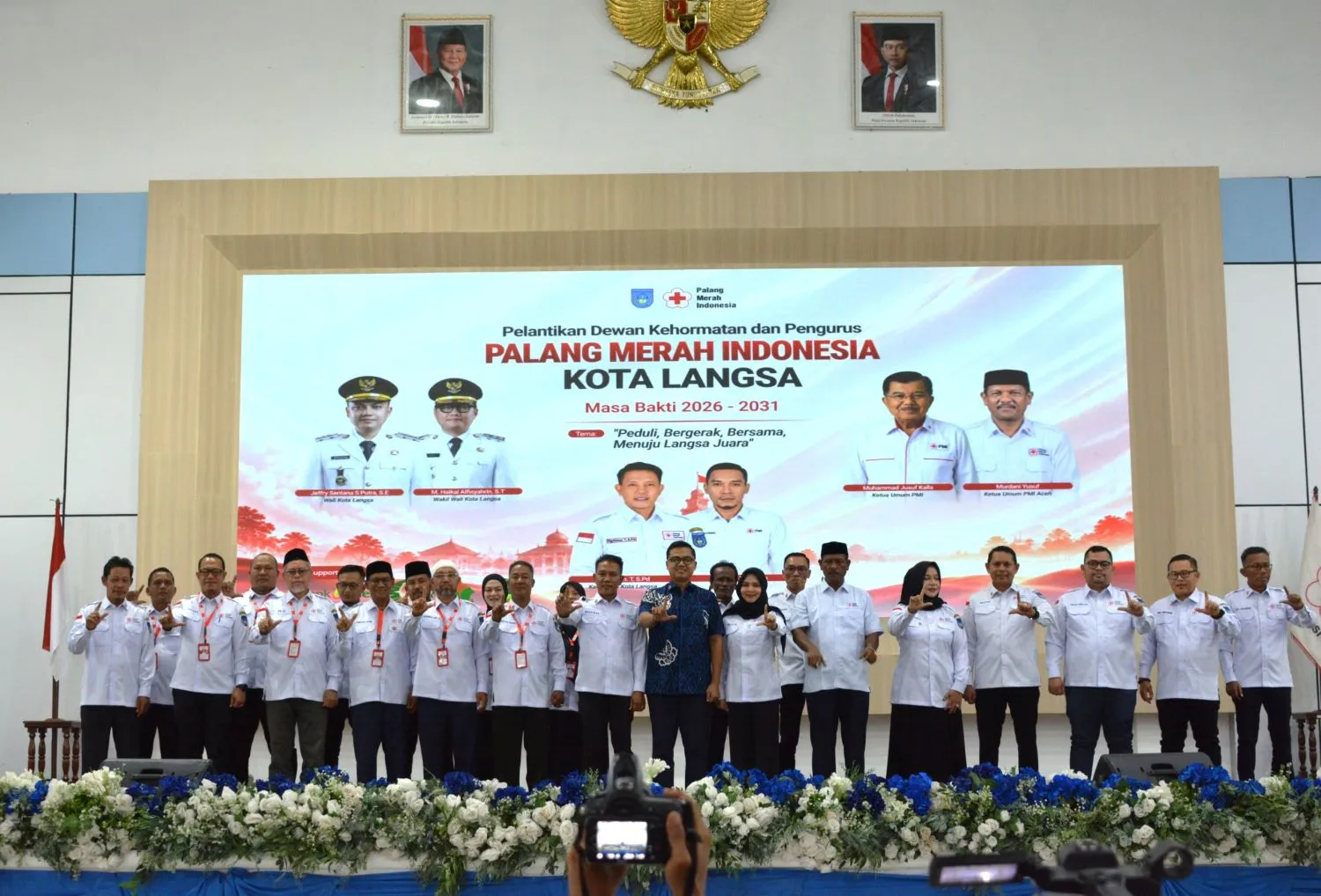 Pengurus PMI Langsa Masa Bakti 2026–2031 Resmi Mengabdi