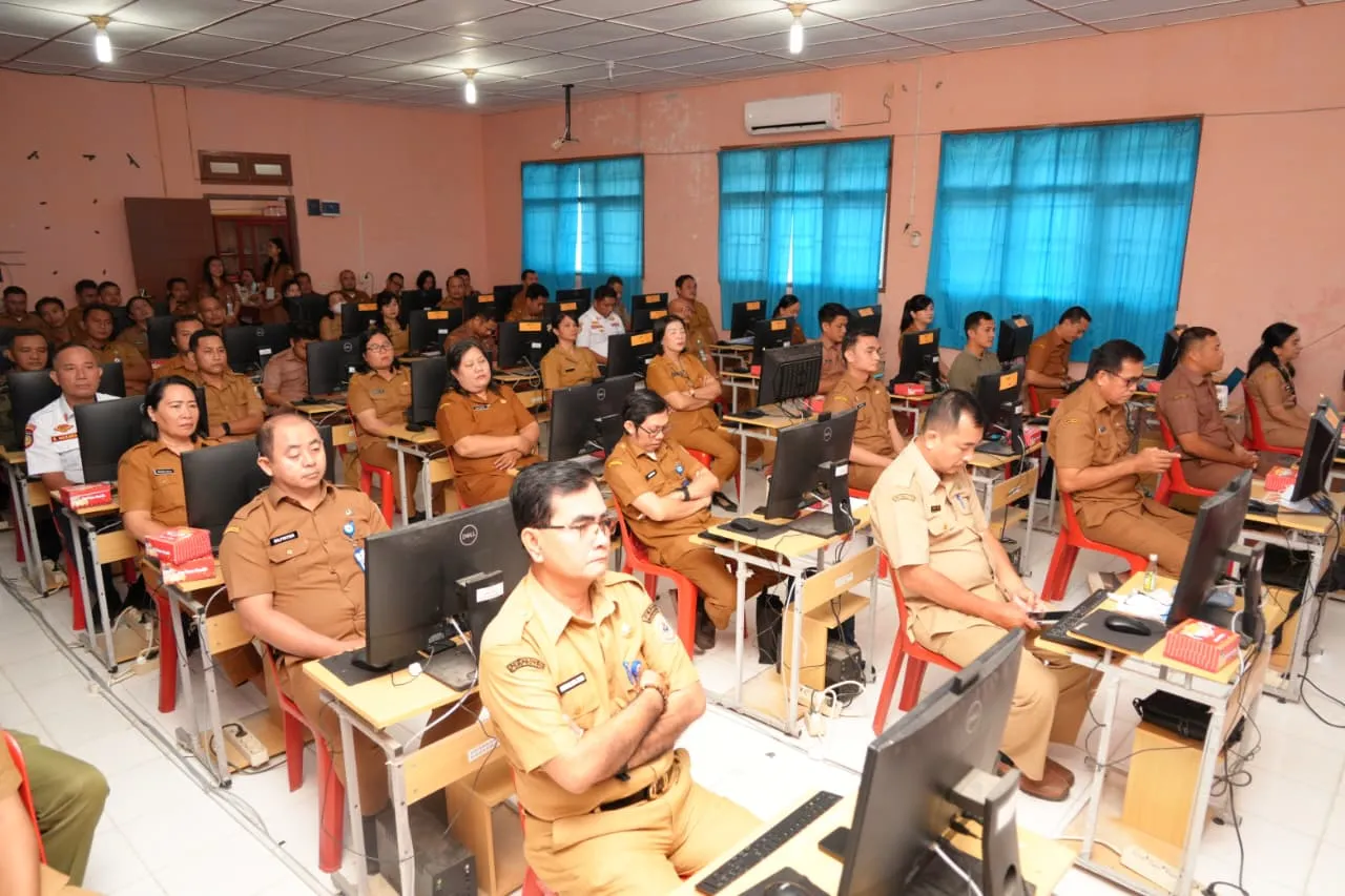 Perkuat Penerapan Manajemen Talenta, 900 ASN Pemko Gunungsitoli Ikuti Profiling