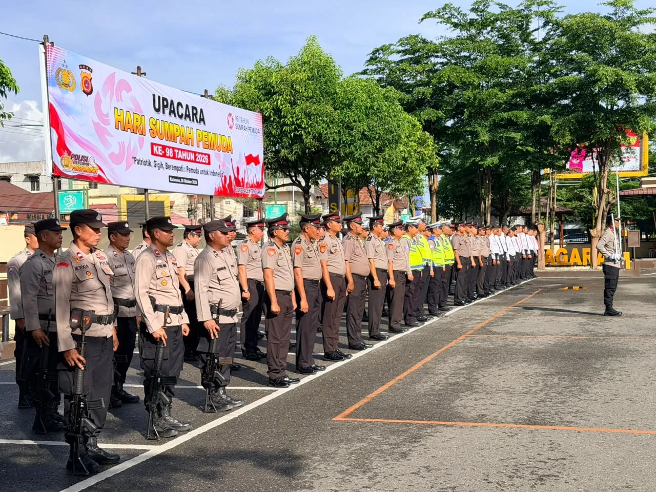 Kapolres Agara Ajak Pemuda Kobarkan Semangat Sumpah Pemuda, Perkuat Persatuan Bangsa