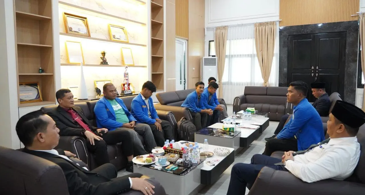 Bupati Padanglawas Buka Ruang Sinergi dengan PMII untuk Kemajuan Daerah