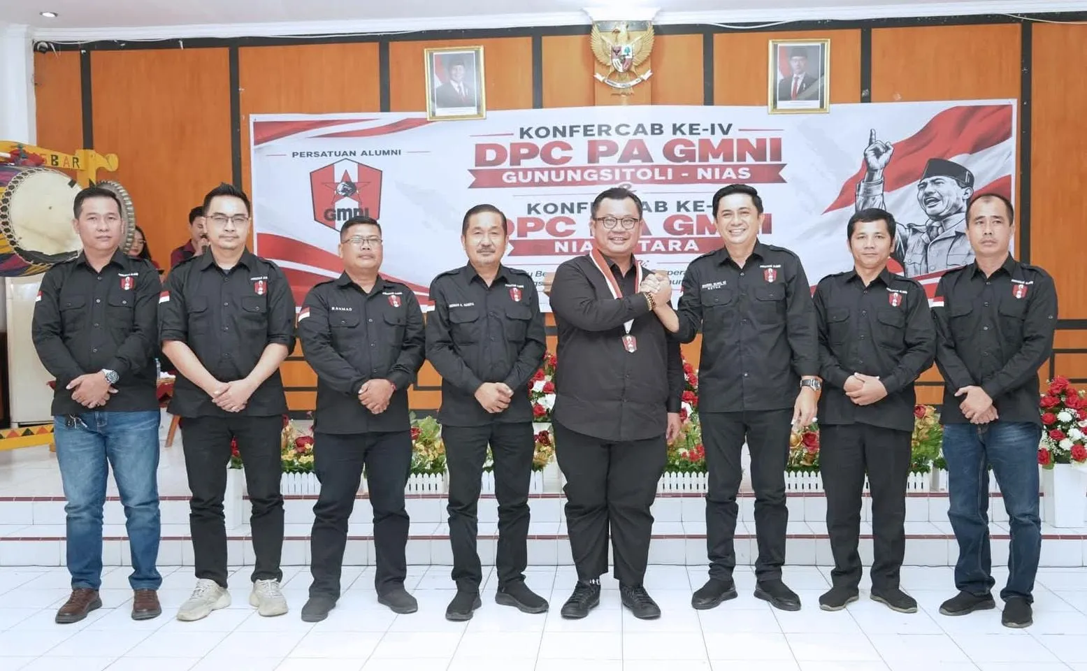 Wali Kota Sowa'a Laoli Hadiri Konfercab DPC PA GMNI Gunungsitoli - Nias dan Nias Utara