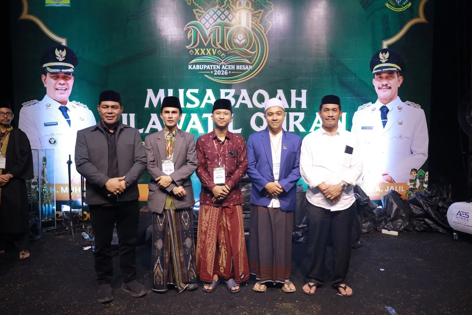 Bupati Syech Muharram Saksikan Langsung Final Tilawatil Quran MTQ ke-35 Aceh Besar