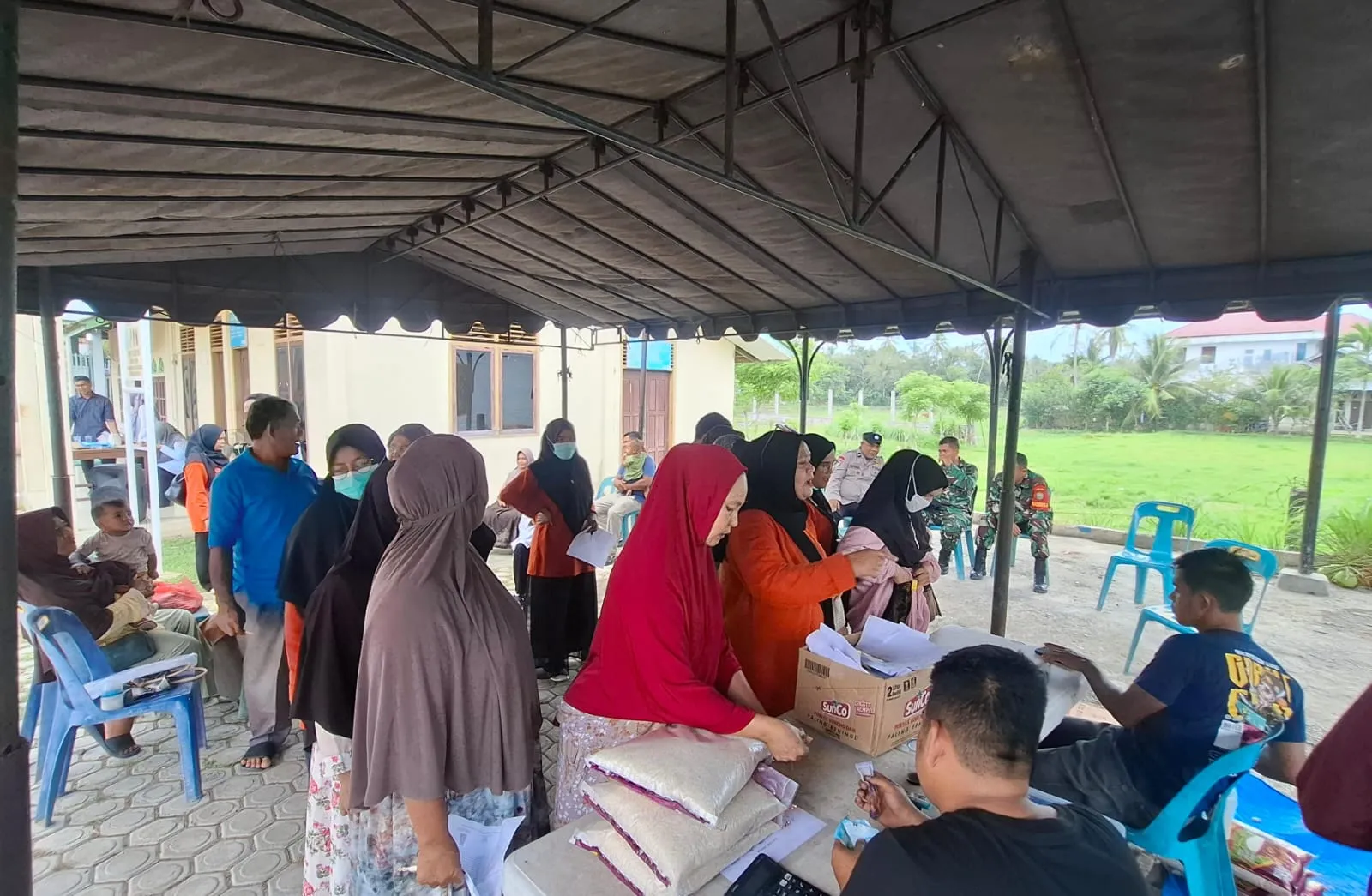 GPM di Kuta Baro, Pemkab Aceh Besar Bantu Warga Dapatkan Sembako Murah