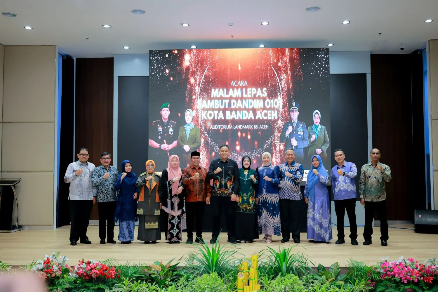 Bupati Aceh Besar Sambut Dandim Baru, Lepas Kolonel Faurizal dengan Doa dan Kenangan Hangat