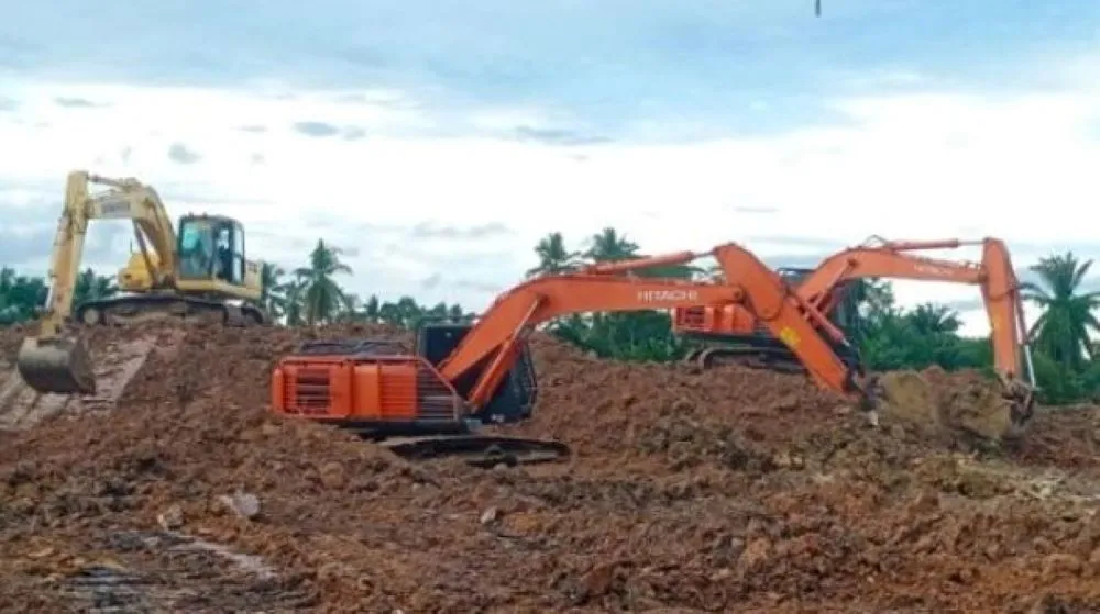 Pemerintah Aceh Belum Bayar Biaya Pembuatan Tanggul di Aceh Tamiang