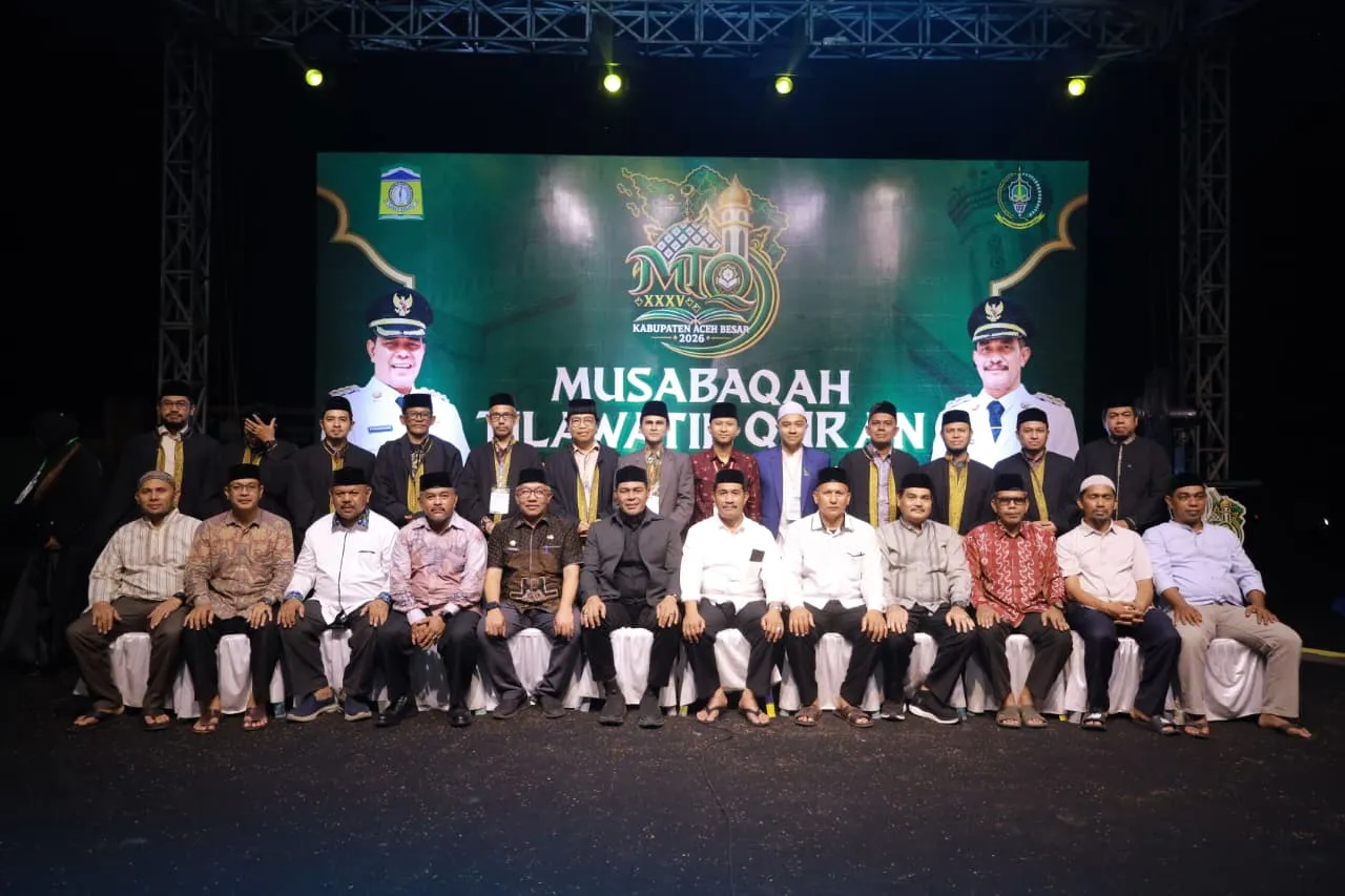 Bupati Syech Muharram Saksikan Langsung Final Tilawatil Quran MTQ ke-35 Aceh Besar