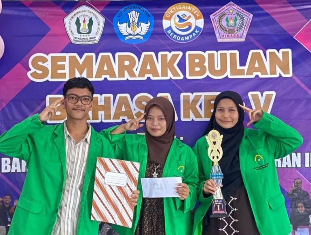 Tajam Berargumen, Mahasiswa UIN Syahada Sabet Juara 1 Debat