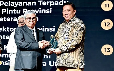 Dinas Kominfo Sumut Raih Predikat Informatif, Tertinggi Di Lingkungan OPD