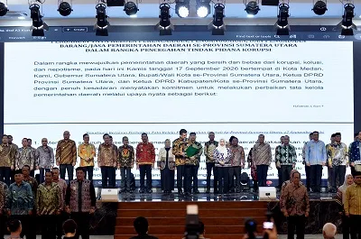 Bobby Dan 33 Kepala Daerah Sepakat Perkuat Pencegahan Korupsi