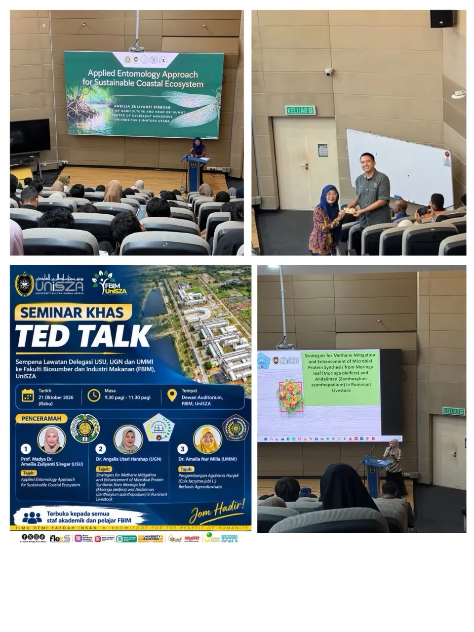 USU Dan UGN Perkuat Kolaborasi Akademik Internasional Dengan UniSZA Malaysia