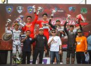 Dua Kroser Astra Honda Kuasai Podium IndoMX National Championship