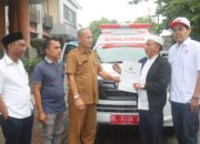 KONI Aceh Terima Hibah Mobil Ambulans