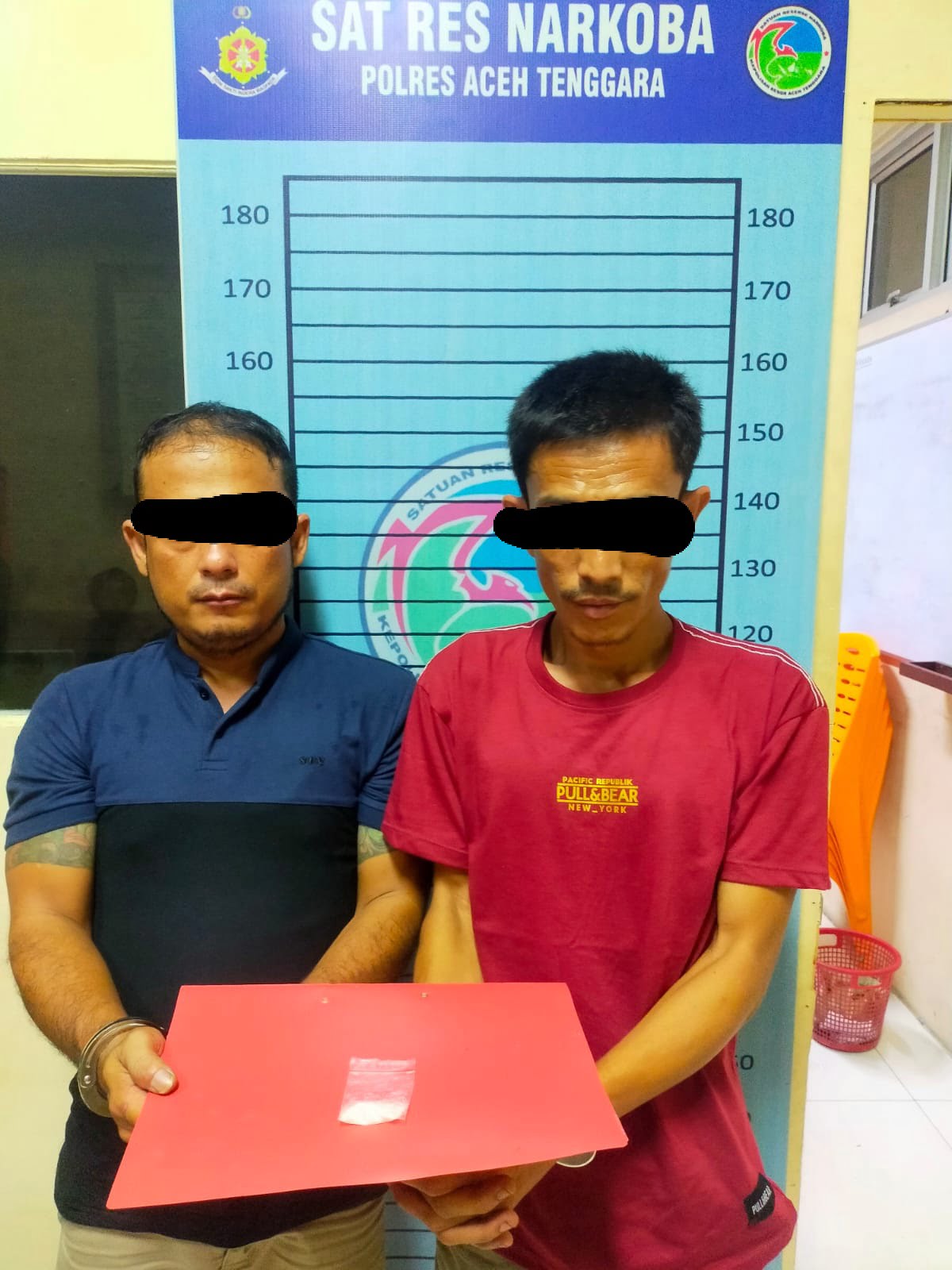 Satres Narkoba Polres Agara Bekuk 4 Orang Pemilik Sabu