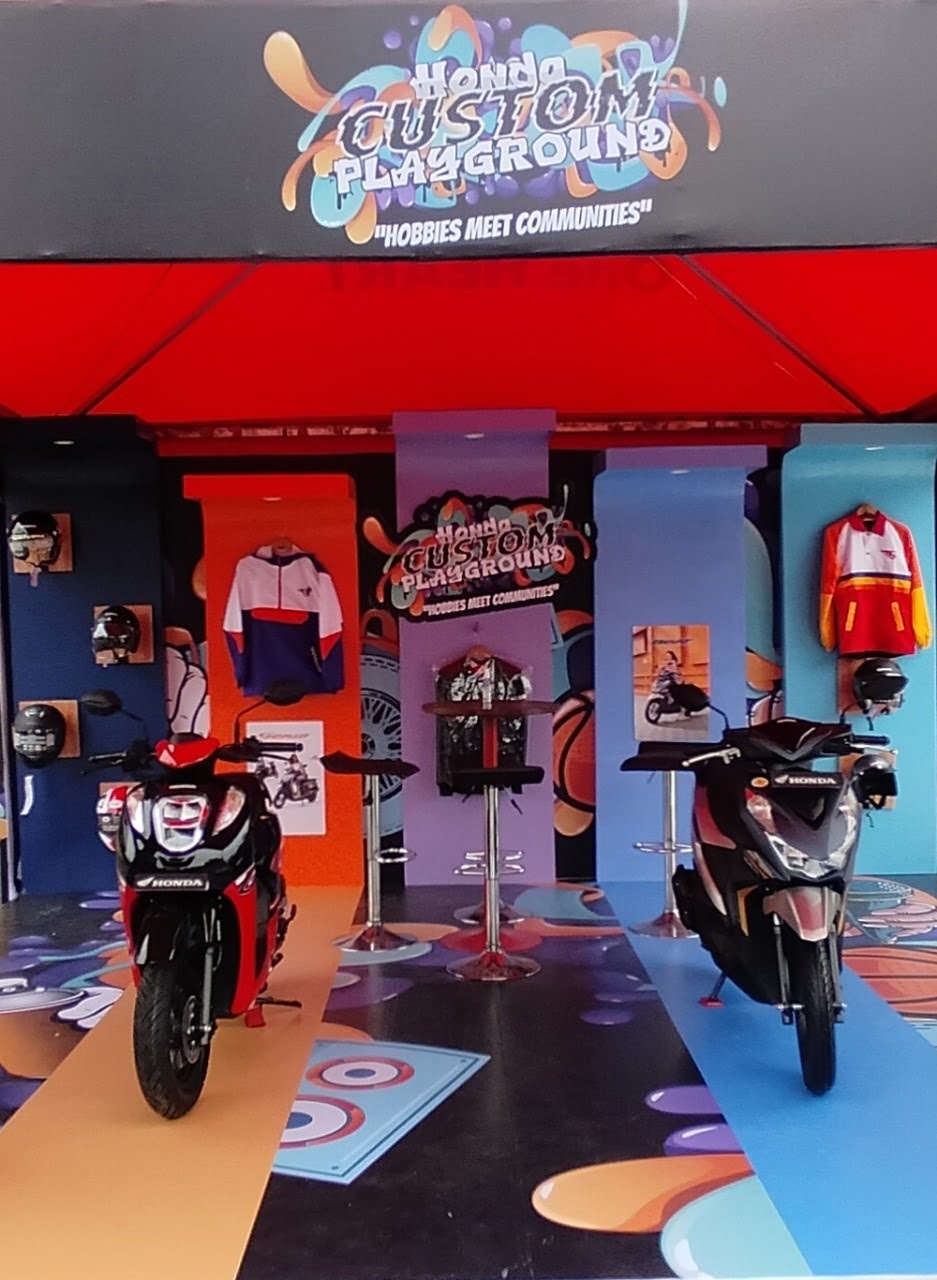 Honda Custom Playgound Wadahi Kreativitas Generasi Muda