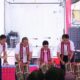 Ketua Dewan Audit merangkap Anggota Dewan Komisioner OJK, Sophia Isabella Wattimena bersama Kepala OJK Regional 5 Sumatera Bagian Utara, Yusup Ansori, Staf Ahli Bidang, Ekonomi, Keuangan, Pembangunan, Aset dan SDA, Prov. Sumut, Agus Tripriyono, perwakilan pimpinan perbankan membuka BIK Pasar Keuangan Rakyat 2022.